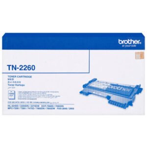 Brother TN2260 Siyah Orijinal Toner