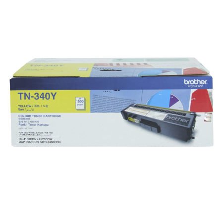 Brother TN340 Sarı Orijinal Toner