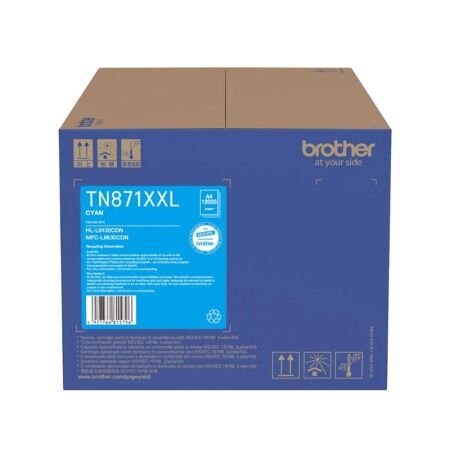 Brother TN871XXLC Mavi Orijinal Toner Ekstra Yüksek Kapasiteli
