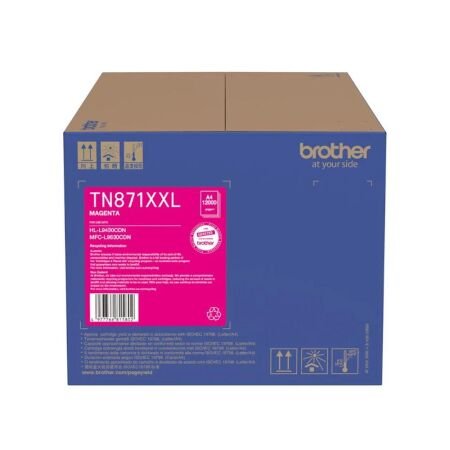 Brother TN871XXLM Kırmızı Orijinal Toner Ekstra Yüksek Kapasiteli