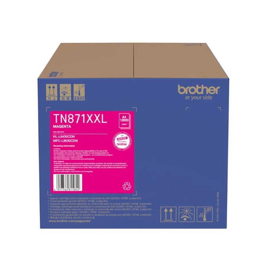 Brother TN871XXLM Kırmızı Orijinal Toner Ekstra Yüksek Kapasiteli - Görsel 2