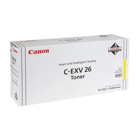 Canon C-EXV 26 1657B006 Sarı Orijinal Toner