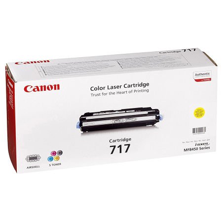 Canon CRG-717 2575B002 Sarı Orijinal Toner
