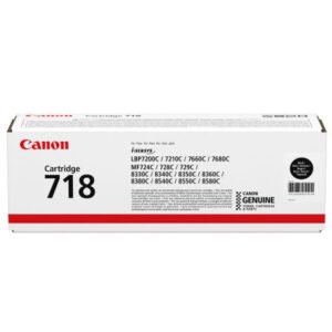 Canon CRG-718 2662B002 Siyah Orijinal Toner