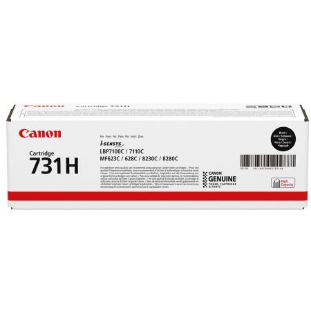 Canon CRG-731H 6273B002 Siyah Yüksek Kapasiteli Orijinal Toner