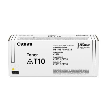 Canon T10-4563C001 Sarı Orijinal Toner