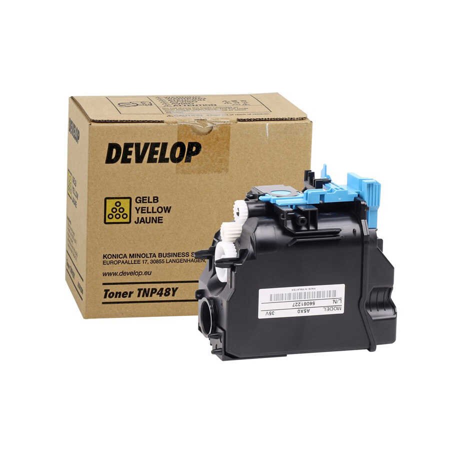 Develop TNP-48/A5X02D0 Sarı Orijinal Fotokopi Toner - Görsel 2