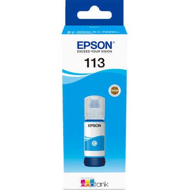 Epson EcoTank 113 C13T06B440 Mavi Orijinal Mürekkep - Görsel 3