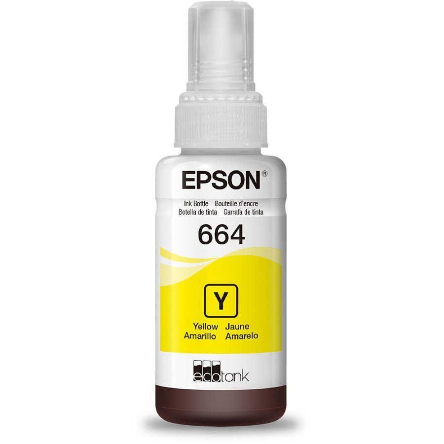 Epson EcoTank 664 C13T6644A Sarı Orijinal Mürekkep - Görsel 2