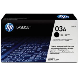 HP 03A C3903A Siyah Orijinal Toner