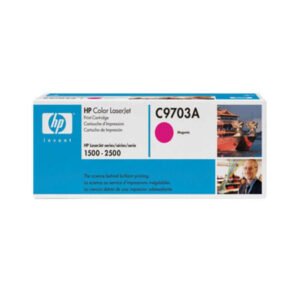 HP 121A C9703A Kırmızı Orijinal Toner - Mavi Kutu
