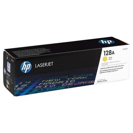 HP 128A CE322A Sarı Orijinal Toner