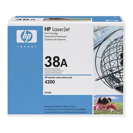 HP 38A Q1338D Siyah Orijinal Toner 2'li Set - Mavi Kutu