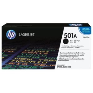 HP 501A Q6470A Siyah Orijinal Toner