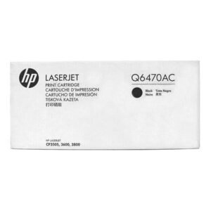 HP 501A Q6470AC Siyah Orijinal Toner