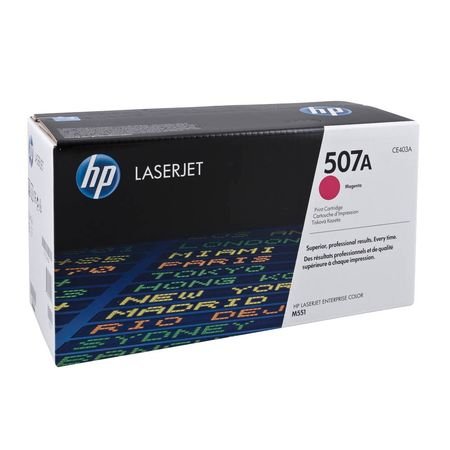 HP 507A CE403A Kırmızı Orijinal Toner