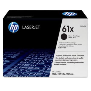HP 61X C8061X Siyah Yüksek Kapasiteli Orijinal Toner