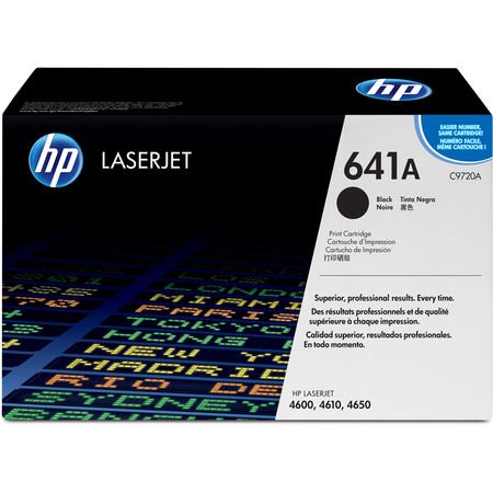 HP 641A C9720A Siyah Orijinal Toner