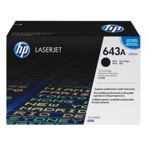 HP 643A Q5950A Siyah Orijinal Toner