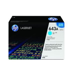 HP 643A Q5951A Mavi Orijinal Toner