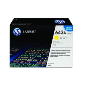 HP 643A Q5952A Sarı Orijinal Toner