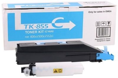 Kyocera TK-855/1T02H7CEU0 Mavi Orijinal Fotokopi Toneri