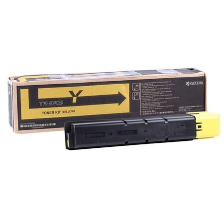 Kyocera TK-8705/1T02K9ANL0 Sarı Orijinal Fotokopi Toneri