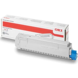 Oki C801-44643008 Siyah Orijinal Toner