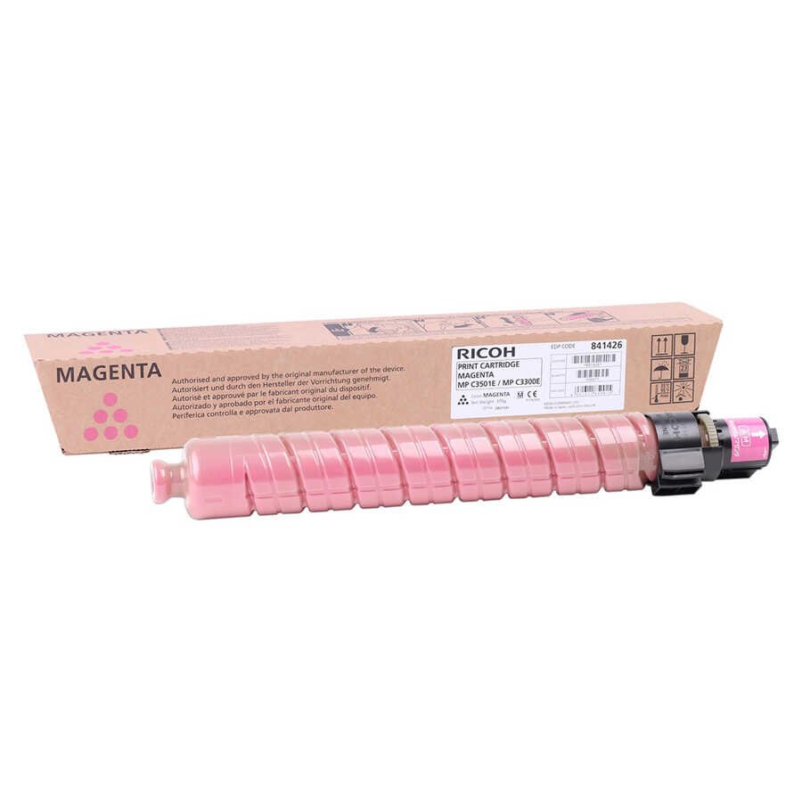 Ricoh Aficio MP-C2800 Kırmızı Orijinal Fotokopi Toner - Görsel 2