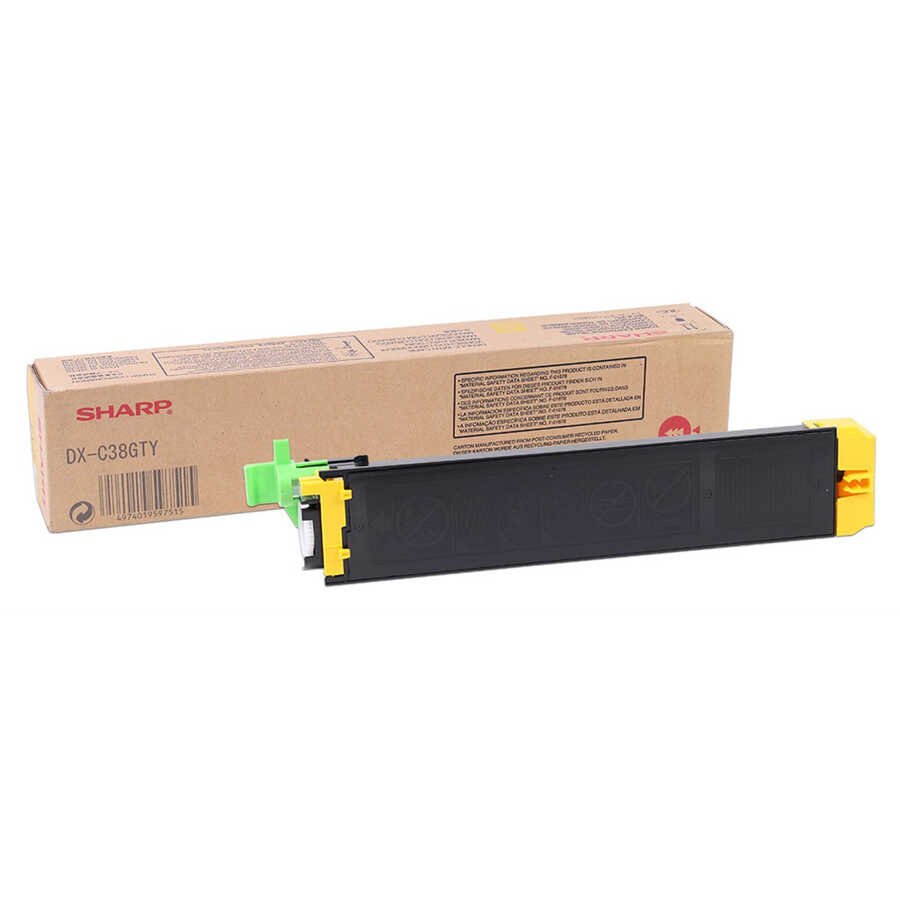 Sharp DX-C38GTY Sarı Orijinal Fotokopi Toner - Görsel 2