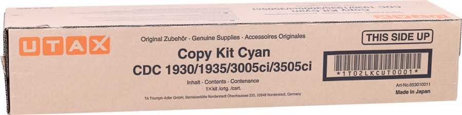 Utax CDC1930 Mavi Orijinal Fotokopi Toner - Görsel 2