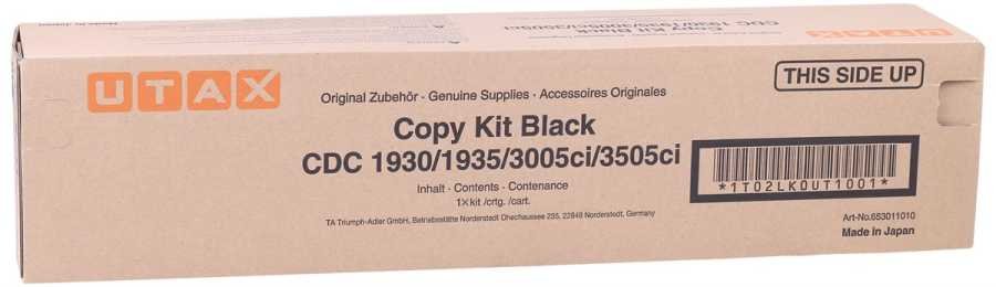 Utax CDC1930 Siyah Orijinal Fotokopi Toner - Görsel 2