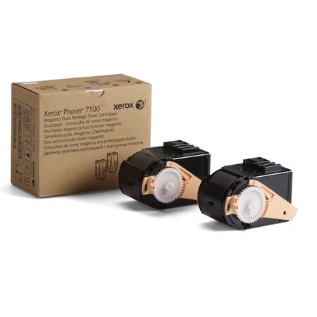Xerox Phaser 7100-106R02610 Kırmızı Orijinal Toner 2Li Paket