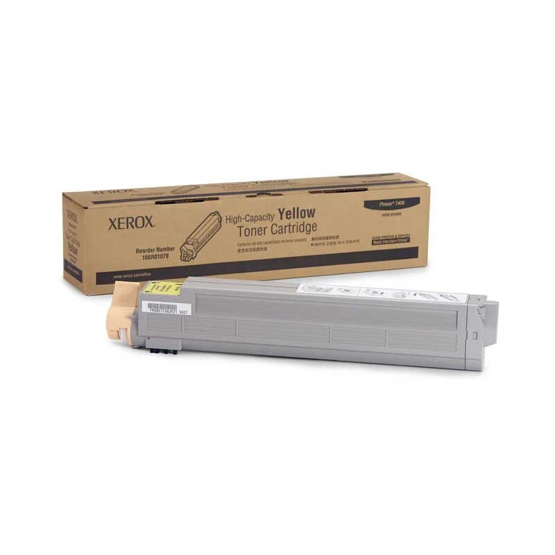 Xerox Phaser 7400-106R01079 Sarı Orijinal Toner Yüksek Kapasiteli - Görsel 2