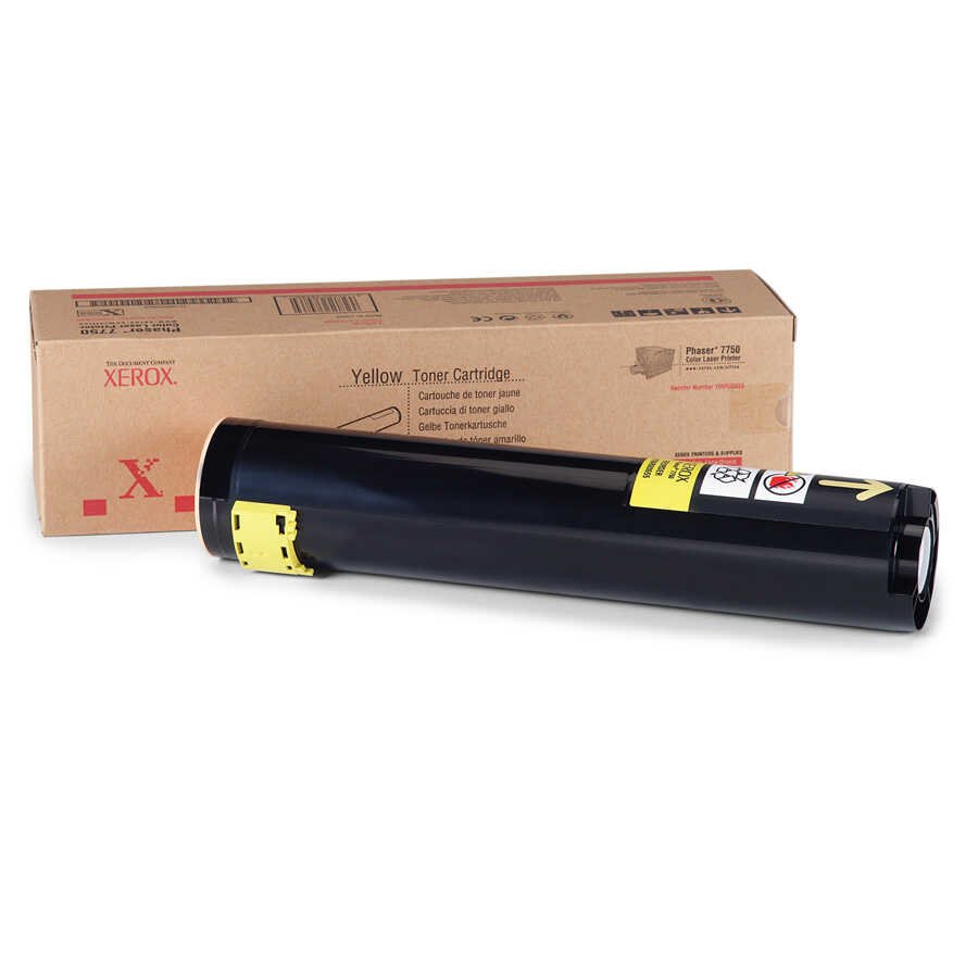 Xerox Phaser 7750-106R00655 Sarı Orijinal Toner - Görsel 2