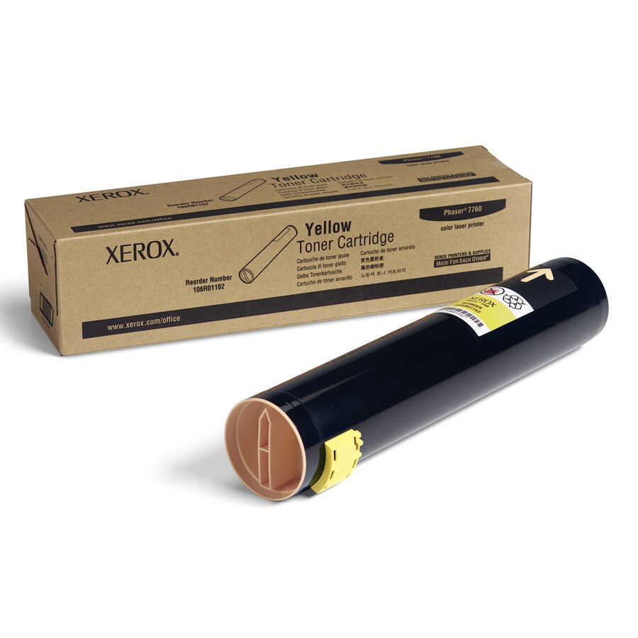 Xerox Phaser 7760-106R01162 Sarı Orijinal Toner - Görsel 2