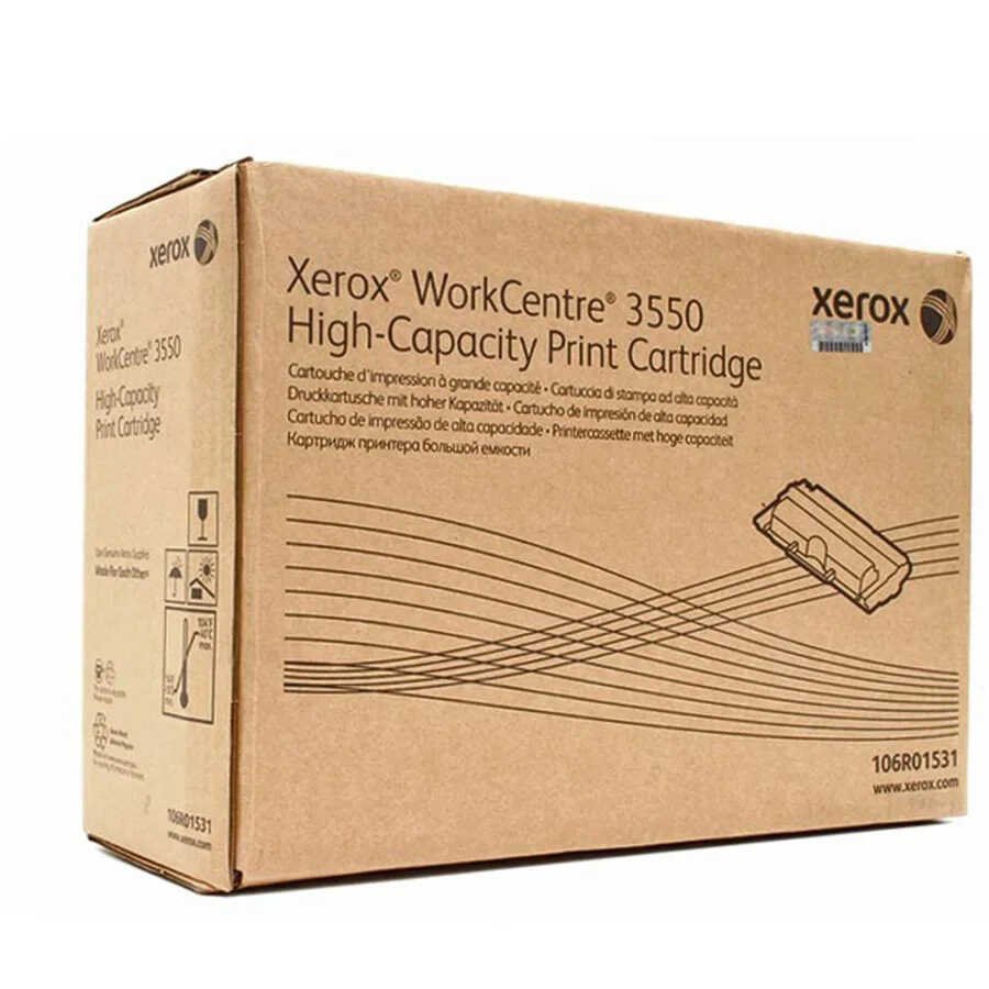 Xerox Workcentre 3550-106R01531 Orijinal Toner Yüksek Kapasiteli - Görsel 2