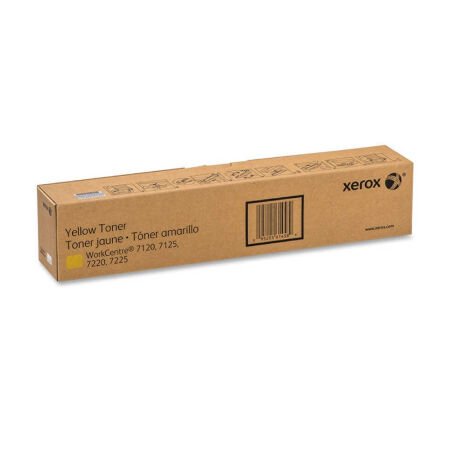 Xerox WorkCentre 7120 006R01454 Metered Sarı Orijinal Toner - B Grade