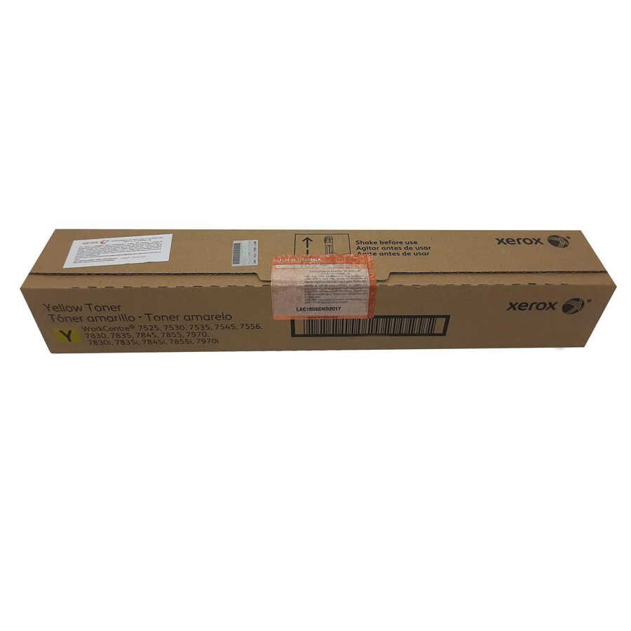 Xerox Workcentre 7525-006R01510 Metered Sarı Orijinal Fotokopi Toner - Görsel 2